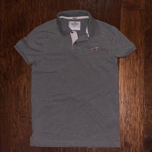 Gray Hollister Dress Shirt